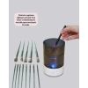 Profesyonel 13’lü Makyaj Fırçası + USB Fırça Temizleyici İkili Set
