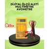 Profesyonel Dijital Multimetre Volt Amper Direnç Ölçümü