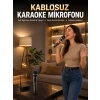 Profesyonel Kablosuz Mikrofon Seti Çift Mikrofonlu