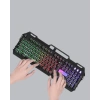 Profesyonel Oyuncu Klavye Mouse Seti – RGB Işıklı Türkçe Q DPI Ayarlı Dayanıklı Gövde