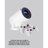Projeksiyon Cihazı 4K Destekli Kablosuz Bağlantılı Bluetooth 5.0