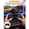 PS4 Uyumlu Kablosuz Oyun Kolu – Gerçekçi Titreşimli Geri Bildirim Yeni Nesil