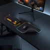 Rampage MP-23 BLITZ M RGB 252x328x3mm RGB Led Gaming MOUSE PAD (Siyah)(1923)