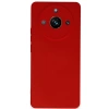 Realme 11 Pro Kılıf Nano İçi Kadife Silikon - Kırmızı