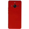 Realme 11 Pro Kılıf Nano İçi Kadife Silikon - Kırmızı