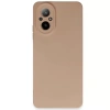 Realme 12 Lite Kılıf Nano İçi Kadife Silikon - Pudra