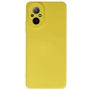 Realme 12 Lite Kılıf Nano İçi Kadife Silikon - Sarı