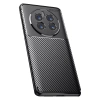 Realme 12 Pro Plus Kılıf Auto Focus Karbon Kapak - Siyah