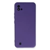 Realme C11 2021 Kılıf Nano İçi Kadife Silikon - Mor