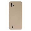 Realme C11 2021 Kılıf Nano İçi Kadife Silikon - Pudra