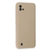 Realme C11 2021 Kılıf Nano İçi Kadife Silikon - Pudra