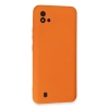 Realme C11 2021 Kılıf Nano İçi Kadife Silikon - Turuncu