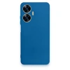 Realme C55 Kılıf First Silikon - Mavi