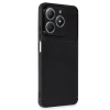 Realme C61 Kılıf Auto Focus Karbon Kapak - Siyah