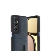 Realme C65 Sara Kartvizitli Deri Kılıf - Lacivert