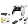Retro Oyun Stick Hdmi Çift Gamepad Seti 2.4G Kablosuz - Beyaz HD331