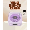 Retro Pikap Hoparlör – Şarjlı Kablosuz Projektör ve Gece Lambası