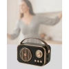 Retro Tarz Kablosuz Radyo – Bluetooth USB ve TF Kart Girişli