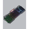 RGB Aydınlatmalı Klavye Mouse Seti – USB Bağlantılı Türkçe Q Ayarlanabilir DPI Ergonomik Yapı