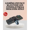RGB Aydınlatmalı Oyuncu Klavye Mouse – Mekanik Hissiyat Maksimum Kontrol