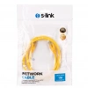 S-Link SL-CAT601YE CAT6 Patch 1Mt Kablo (Sarı)(1923)