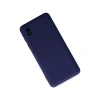 Samsung Galaxy A01 Core Kılıf Nano İçi Kadife Silikon - Lacivert