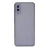 Samsung Galaxy A02 Kılıf Montreal Silikon Kapak - Gri