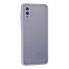 Samsung Galaxy A02 Kılıf Montreal Silikon Kapak - Mor
