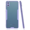 Samsung Galaxy A02 Kılıf Platin Silikon - Lila
