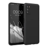 Samsung Galaxy A03s Kılıf First Silikon - Siyah