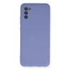 Samsung Galaxy A03s Kılıf Nano İçi Kadife Silikon - Lila