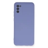 Samsung Galaxy A03s Kılıf Nano İçi Kadife Silikon - Lila