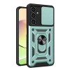 Samsung Galaxy A05 Kılıf Pars Lens Yüzüklü Silikon - Yeşil