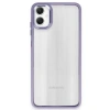 Samsung Galaxy A05 Kılıf Power Silikon - Lila