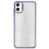 Samsung Galaxy A05 Kılıf Power Silikon - Lila