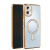 Samsung Galaxy A06 Joke Simli Magneticsafe Kılıf - Gold