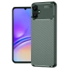 Samsung Galaxy A06 Kılıf Auto Focus Karbon Kapak - Koyu Yeşil