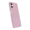 Samsung Galaxy A06 Regal Magsafe Standlı Kapak - Açık Pembe