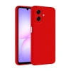 Samsung Galaxy A07 4g First Silikon - Kırmızı