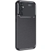 Samsung Galaxy A16 5g Kılıf Auto Focus Karbon Kapak - Siyah