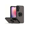 Samsung Galaxy A16 5g Kılıf Montreal Yüzüklü Silikon Kapak - Siyah
