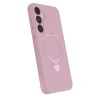 Samsung Galaxy A16 5g Regal Magsafe Standlı Kapak - Açık Pembe