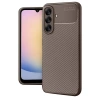 Samsung Galaxy A17 5g Auto Focus Karbon Kapak - Kahverengi