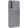 Samsung Galaxy A26 Kılıf Auto Focus Karbon Kapak - Gri