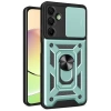 Samsung Galaxy A26 Kılıf Pars Lens Yüzüklü Silikon - Yeşil
