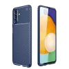 Samsung Galaxy A36 Kılıf Auto Focus Karbon Kapak - Lacivert