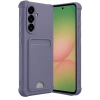 Samsung Galaxy A36 Kılıf Kelvin Kartvizitli Silikon - Lila