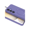 Samsung Galaxy A55 5g Regal Magsafe Standlı Kapak - Lila