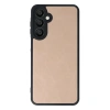 Samsung Galaxy A56 Kılıf Aras Deri Kapak - Pudra