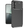Samsung Galaxy A56 Kılıf Auto Focus Karbon Kapak - Siyah